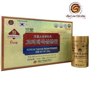 Bột thái cực sâm Hàn Quốc Daedong hộp 3 lọ x 100gr
