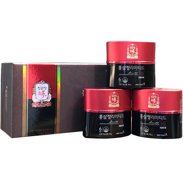 Cao địa sâm KGC Cheong Kwan Jang 100gram*3 lọ  chính hãng