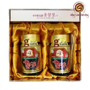Cao hồng sâm 6 năm tuổi 250g x 2lọ KangHwa hộp giấy cao cấp