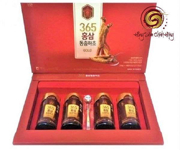 Cao hồng sâm đông trùng hạ thảo 365 Hàn Quốc 240gr *4 lọ giá bao nhiêu?