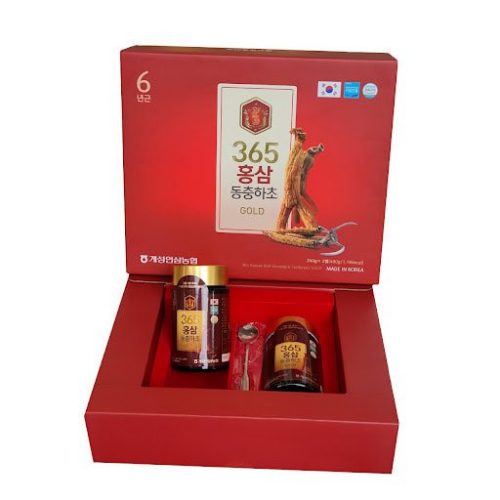 Cao hồng sâm đông trùng hạ thảo 365 240gr *2 lọ