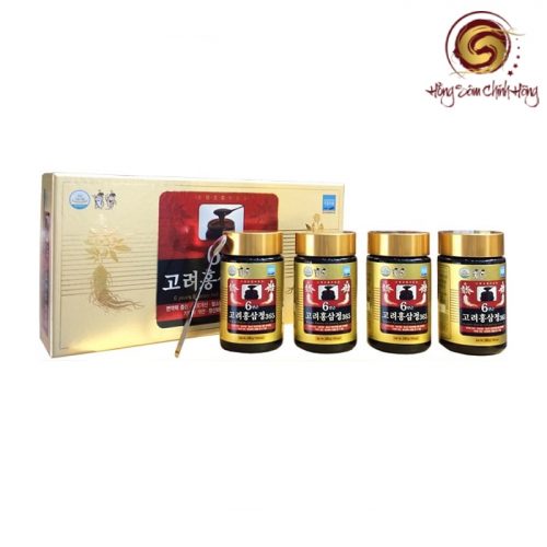 Cao hồng sâm Kanghwa Hàn Quốc Gold 250g *4 lọ (hộp giấy trơn)