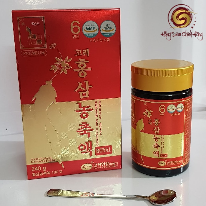 Cao hồng sâm KGS 240gr (hộp đỏ)