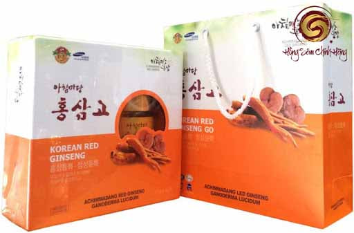 Cao hồng sâm linh chi 240gram*2 lọ Achimmadang