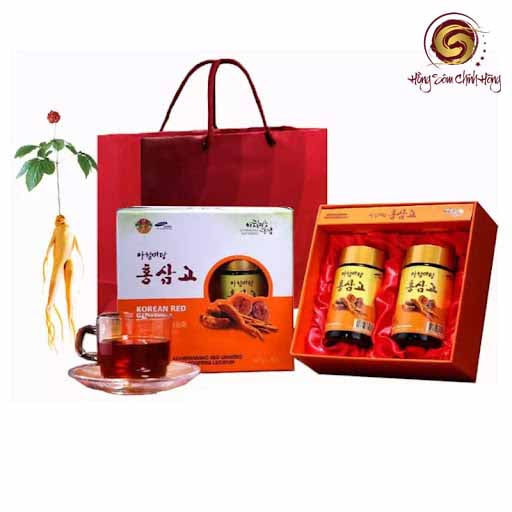 Cao hồng sâm linh chi 240gram*2 lọ Achimmadang