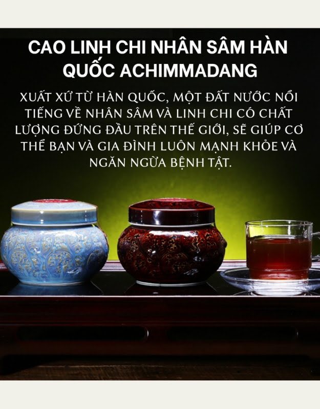 Thành phần chất có trong cao