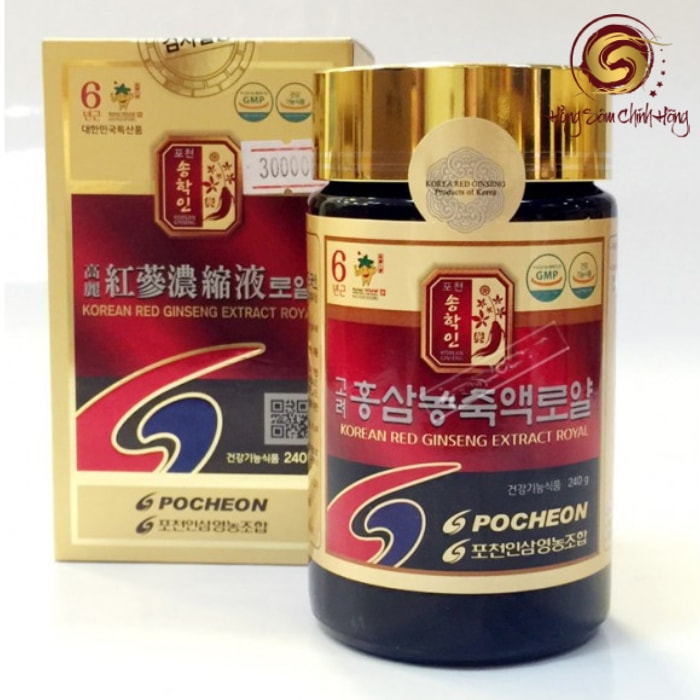 Cao hồng sâm Pocheon 240gr: Công dụng, cách sử dụng, liều dùng