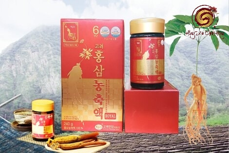 Cao hồng sâm Royal KGS 240g