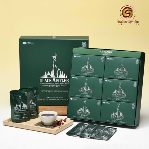 Chiết Xuất Hắc Sâm Nhung Hươu KGS Black Antler Korean Black Ginseng Deer Antlers Liquid