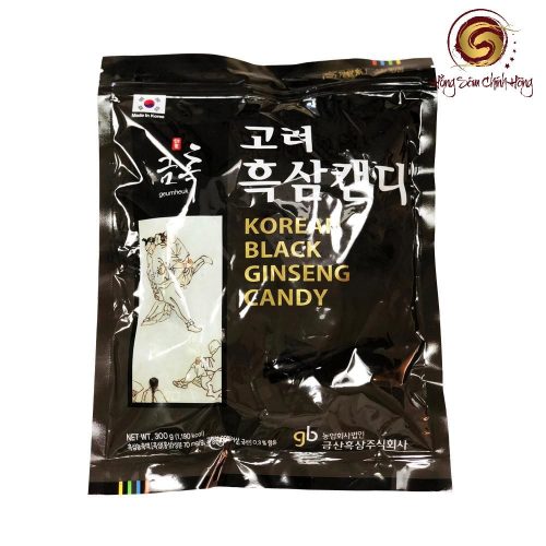 Kẹo hắc sâm Korean black ginseng candy 250g Daedong