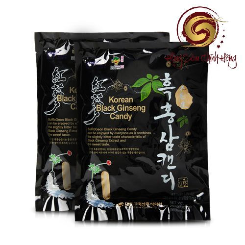 Thành phần của kẹo hắc sâm Hàn Quốc 250g Daedong