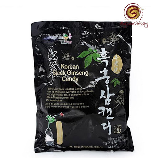 Korean black ginseng candy - Kẹo hắc sâm 300gr Vitamin (mẫu cũ)