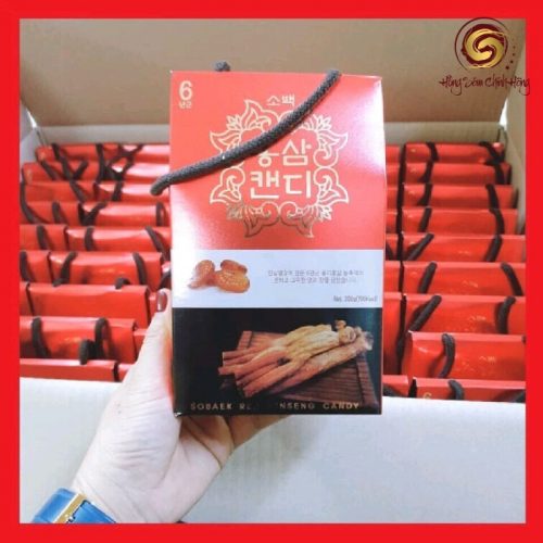 Kẹo hồng sâm Sobaek 200gr