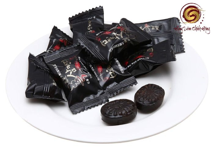 Xuất xứ hộp kẹo Korean Black Ginseng candy