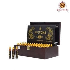 Nước đông trùng hạ thảo Hàn Quốc dạng ống 20ml x60 ống KangHwa (hộp gỗ đen)