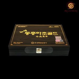 Nước đông trùng hạ thảo 60 gói *30ml KangHwa Hàn Quốc (hộp gỗ đen)