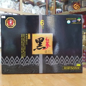 Nước Hắc Sâm Bio Apgold Korean Black Red Ginseng Extract Gold (60 gói x 25ml)