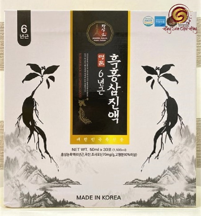 Hướng dẫn bảo quản nước Hắc Sâm dạng gói Korea Black Red Ginseng cao cấp Hàn Quốc