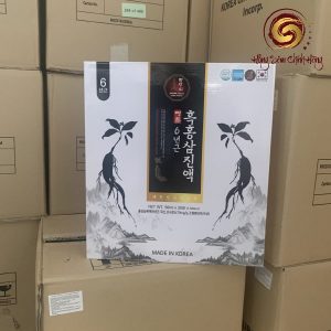 Nước Hắc Sâm Bổ Gan Hàn Quốc dạng gói Korea Black Red Ginseng