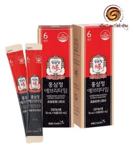 Nước hồng sâm Everytime Original KGC 10ml*30 gói