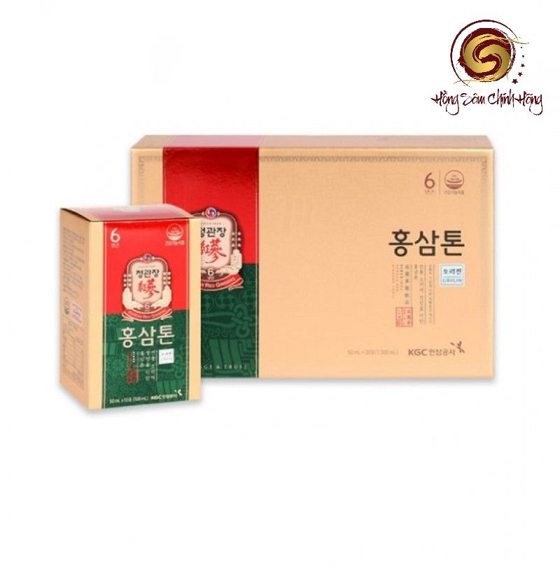Thông tin sản phẩm nước hồng sâm Tonic Gold KGC 40ml*30 gói