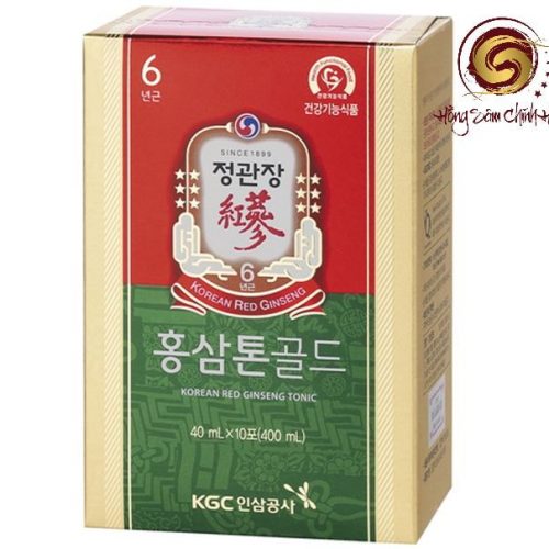 Nước hồng sâm Tonic Gold KGC 40ml*30 gói