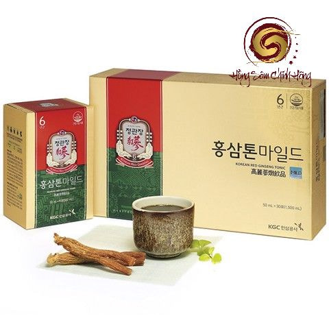 Nước hồng sâm Tonic Mild KGC 50ml x 30 gói