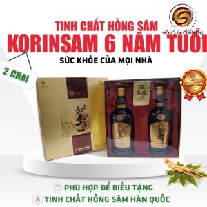 Nước hồng sâm chai hàn Quốc 700ml*2 chai/ hộp