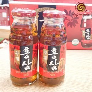 Nước hồng sâm Hoàng Đế 180ml x12chai Bio