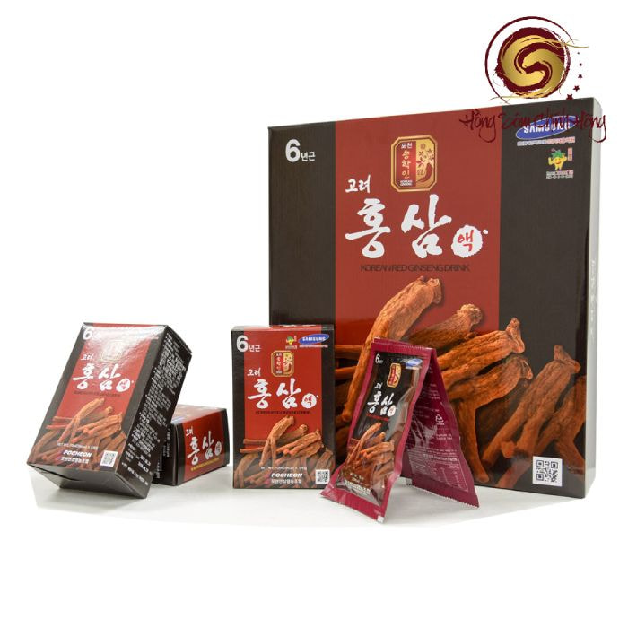 Thành phần chính trong nước sâm Pocheon red ginseng