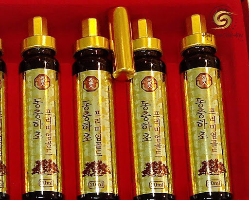 Nước uống đông trùng hạ thảo 20ml*20 ống (hộp vàng) Hàn Quốc