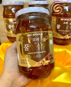 Sâm tươi ngâm mật ong Bio Apgold Hàn Quốc
