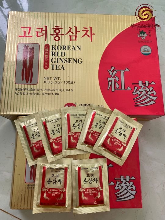 Hongsamchinhhang.vn - Địa chỉ mua trà hồng sâm Korean Red Ginseng Tea 100 gói x 3g KGS Chính hãng Giá tốt