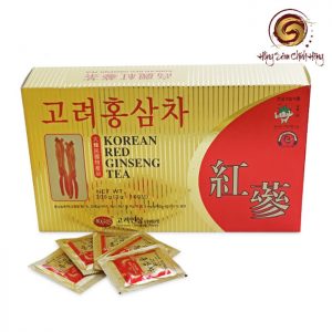 Thông tin sản phẩm trà hồng sâm Korean Red Ginseng Tea 100 gói x 3g KGS