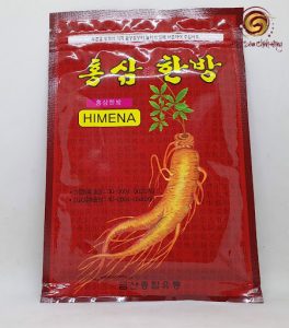 Miếng dán sâm đỏ (20 miếng/ gói) | Cao dán Hàn Quốc hồng sâm trị nhức mỏi