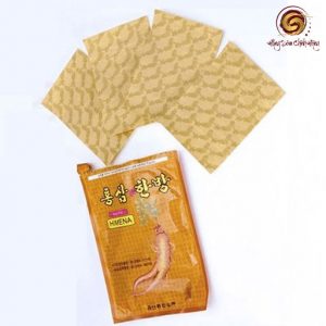 Miếng dán sâm vàng (20 miếng/ gói) | Cao dán xương khớp Hàn Quốc hiệu quả