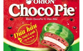 Thành phần có trong bánh Chocopie dưa hấu?