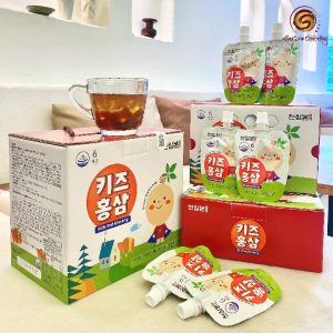 Hồng sâm bổ não cho bé từ 5 tuổi