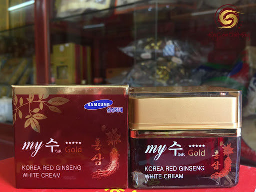 Kem sâm Hàn Quốc ban ngày Chính hãng - My Gold Korea Red Ginseng White Cream