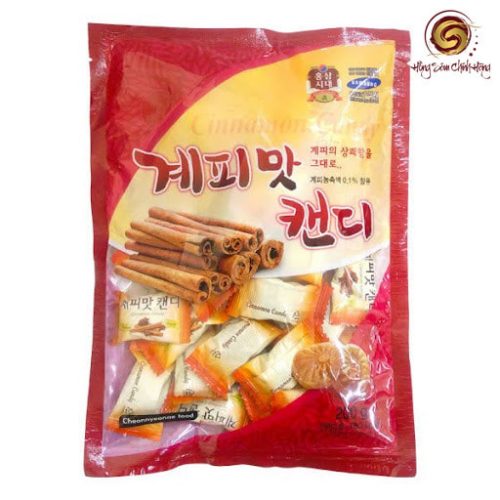 Kẹo quế Hàn Quốc 200g nhập khẩu chính