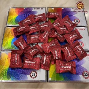 Kẹo sâm Hamer chính hãng 32 viên/ hộp (hộp hoa 7 màu)