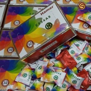 Kẹo sâm Hamer chính hãng 32 viên/ hộp (hộp hoa 7 màu)