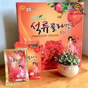 Nước ép lựu Collagen Hàn Quốc 80ml x 30 gói Kanghwa