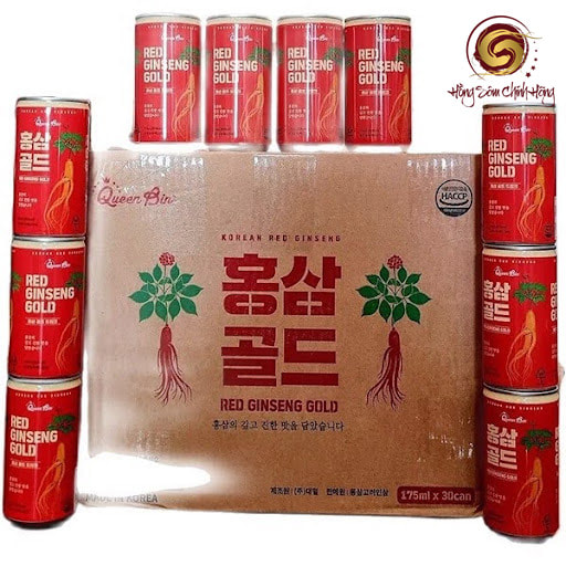 Nước hồng sâm lon 180ml x 30 lon nhập trực tiếp Hàn Quốc