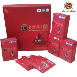 Nước hồng sâm nhung hươu linh chi Q Plus 50ml*30 gói (hộp đỏ)