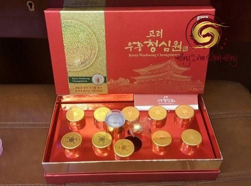 Thuốc chống đột quỵ Hàn quốc loại 1 viên Korea Woohwang Cheongsimwon