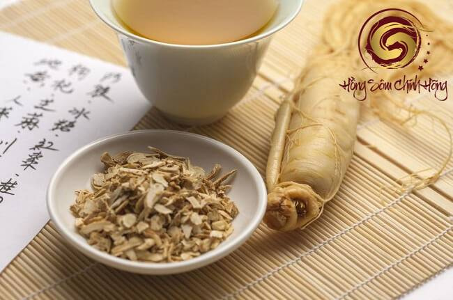 Bà bầu uống sâm được không