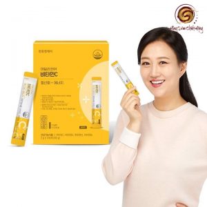 Bột Vitamin C Hộp Vuông Chunho Ncare Thượng Hạng – 100 Gói/ hộp