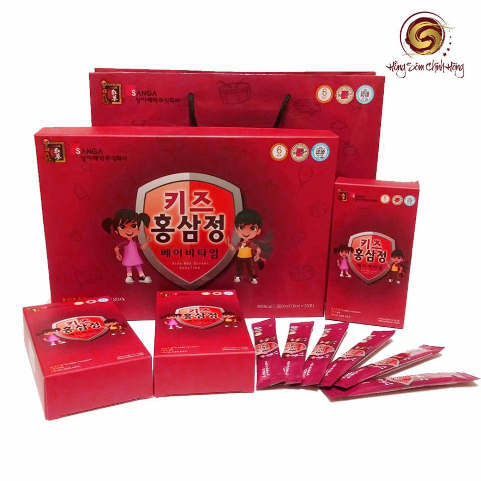 hồng sâm cho trẻ biếng ăn