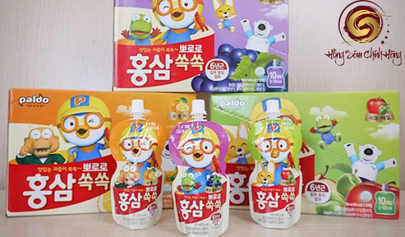 hồng sâm pororo
